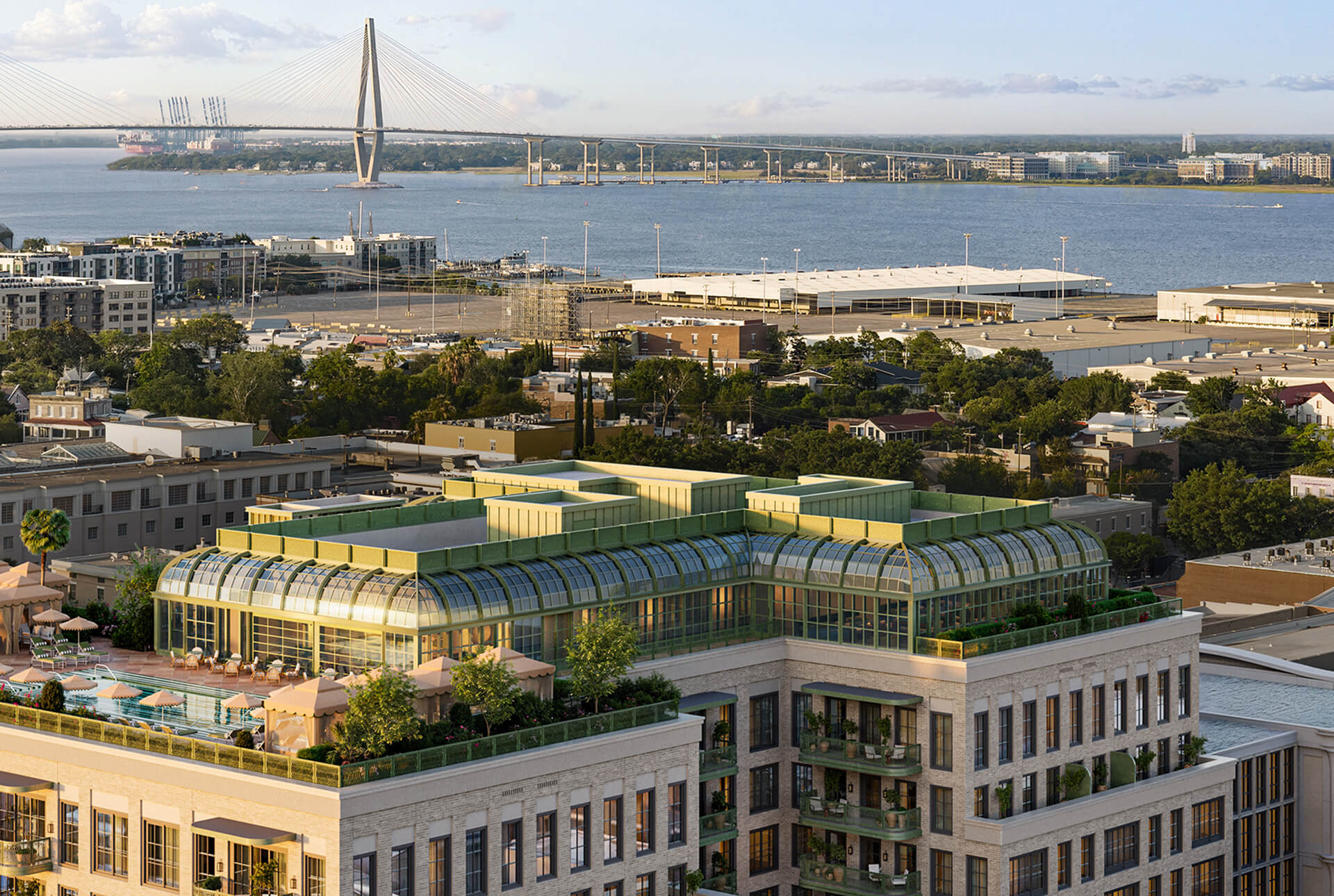 Four Seasons Private Residences Charleston, Southeast Corner